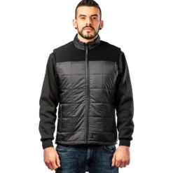 Piumino senza maniche Racer The District 2 Men Black