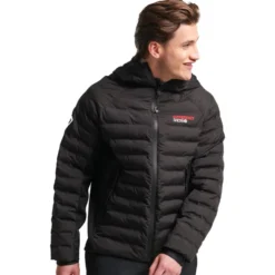 Piumino Superdry Softshell Mid Layer Jacket Black