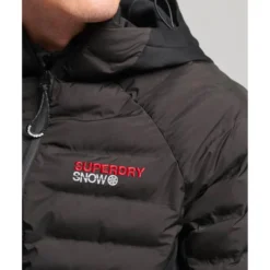 Piumino Superdry Softshell Mid Layer Jacket Black