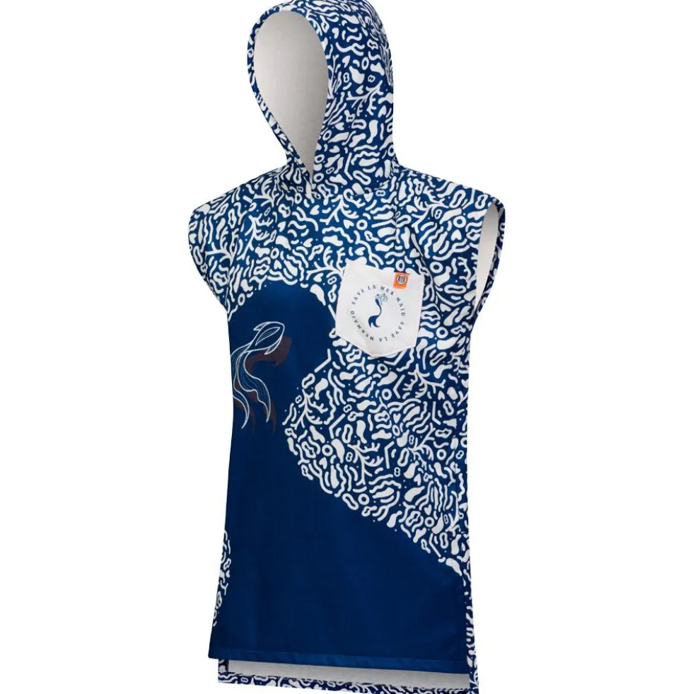 Poncho da bagno After Essentials Save The Mermaid Kids Poncho Beach