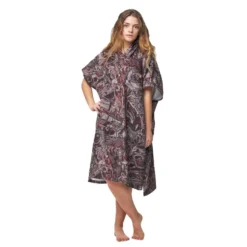 Poncho da bagno After Essentials Beach Poncho Nightmare Black