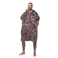 Poncho da bagno After Essentials Beach Poncho Nightmare Black