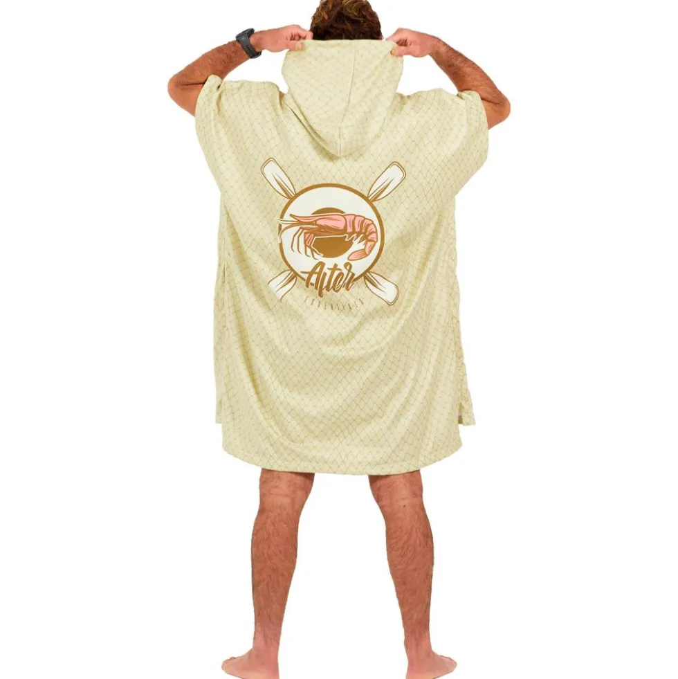 Poncho da bagno After Essentials American Fishing Poncho Shrimp