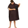 Poncho da bagno After Essentials Tech Pocket Series Poncho Black Snake