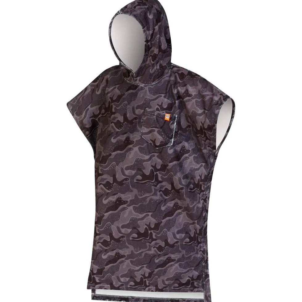 Poncho da bagno After Essentials Camo Series Deep Black