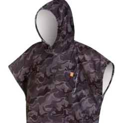 Poncho da bagno After Essentials Camo Series Deep Black