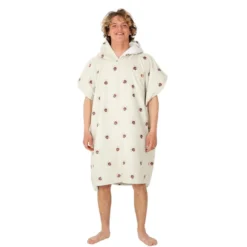Poncho da bagno After Essentials Beach Poncho Skulls Cream