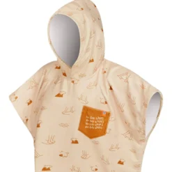 Poncho da bagno After Essentials Artist Series Juliette Macchiato