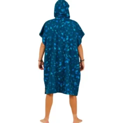 Poncho da bagno After Essentials Tech Pocket Series Poncho Blue Star
