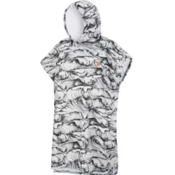 Poncho da bagno After Essentials Beach Poncho Ocean Dark Grey
