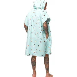 Poncho da bagno After Essentials Beach Poncho Madrague Light Blue