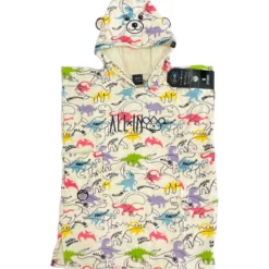 Poncho da bagno All-In Baby Crew Ponchos Dino