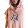 Poncho da bagno All-In Classic Flash Line Ponchos Coral Blue
