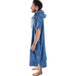 Poncho da bagno All-In Classic Flash Line Ponchos Big Blue