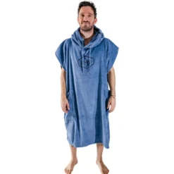 Poncho da bagno All-In Classic Flash Line Ponchos Big Blue