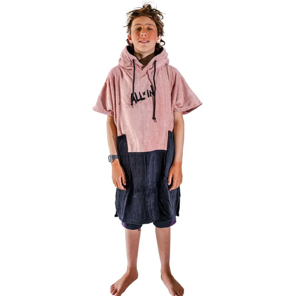 Poncho da bagno All-In Junior Crew Ponchos Kai Surf