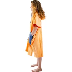 Poncho da bagno All-In Junior Crew Ponchos Kai Surf Apricot