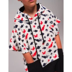 Poncho da bagno All-In Kid Crew Ponchos Seafood