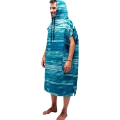 Poncho da bagno All-In Quick Dry Poncho Zebrou Sky