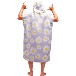 Poncho da bagno All-In Quick Dry Poncho Flower Power