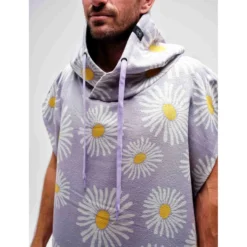 Poncho da bagno All-In Quick Dry Poncho Flower Power