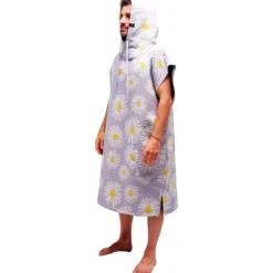 Poncho da bagno All-In Quick Dry Poncho Flower Power