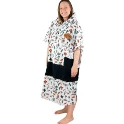 Poncho da bagno All-In V-Poncho Men Beach Crew Mexicano