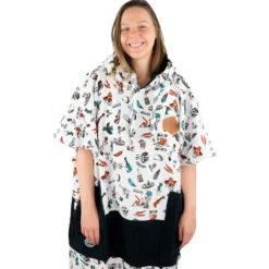 Poncho da bagno All-In V-Poncho Men Beach Crew Mexicano