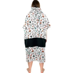 Poncho da bagno All-In V-Poncho Men Beach Crew Mexicano