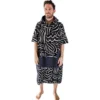 Poncho da bagno All-In V-Poncho Men Beach Crew Matis Black