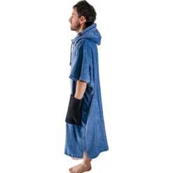 Poncho da bagno All-In V-Poncho Flash Big Blue