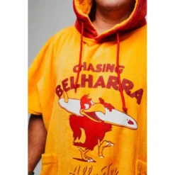Poncho da bagno All-In V-Poncho Men Beach Crew Chasing 25