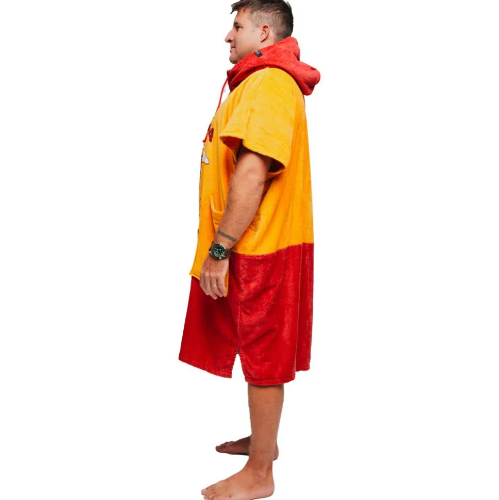 Poncho da bagno All-In V-Poncho Men Beach Crew Chasing 25