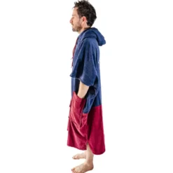 Poncho da bagno All-In V-Poncho Men Beach Crew Hossegor