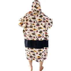 Poncho da bagno All-In V-Poncho Men Beach Crew Surf Is Free