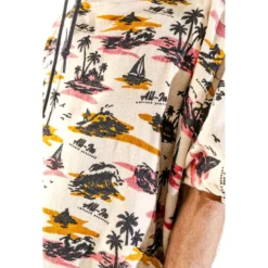 Poncho da bagno All-In V-Poncho Men Beach Crew Surf Is Free