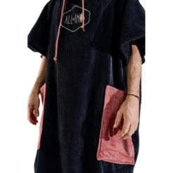 Poncho da bagno All-In V-Poncho Flash Black Terra