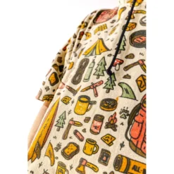 Poncho da bagno All-In V-Poncho Men Beach Crew Surf Camp