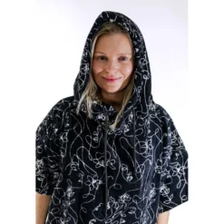 Poncho da bagno All-In Women T Poncho Oneline White