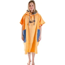 Poncho da bagno All-In Women V Poncho Kai Surf Apricot