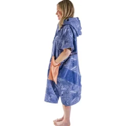 Poncho da bagno All-In Women V Poncho Surfing Madame
