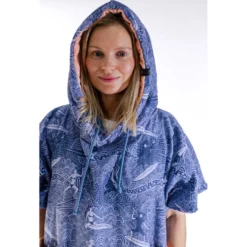 Poncho da bagno All-In Women V Poncho Surfing Madame