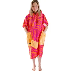 Poncho da bagno All-In Women V Poncho Matis Rose