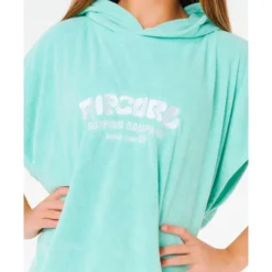 Poncho da bagno Rip Curl Classic Surf Hooded Towel Girl Teal