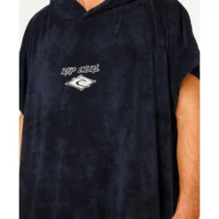 Poncho da bagno Rip Curl Classic Surf Hooded Towel Women Black Off White