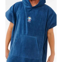 Poncho da bagno Rip Curl Logo Hooded Towel Navy