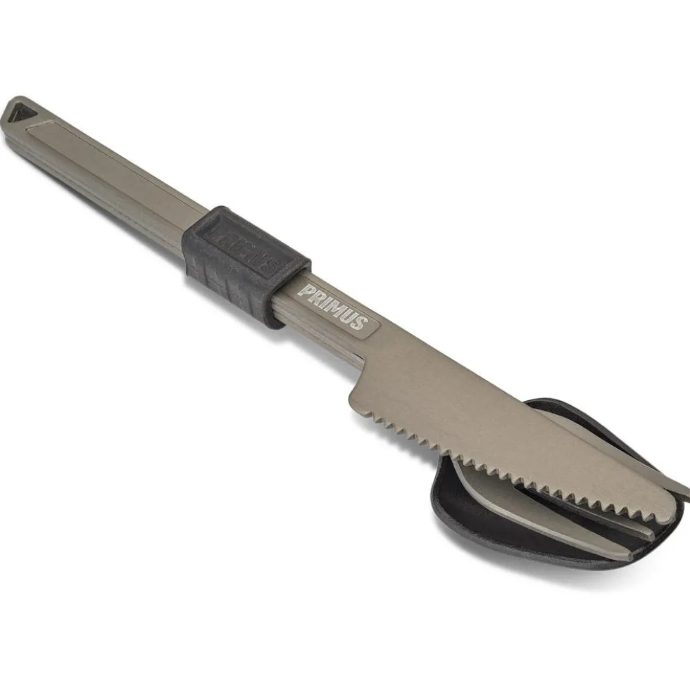 Posate Primus Trek Cutlery Set Aluminium Black Dark Grey