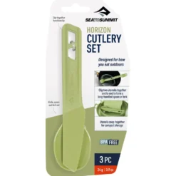 Posate Sea To Summit Horizon Cutlery Set 3P Tarragon