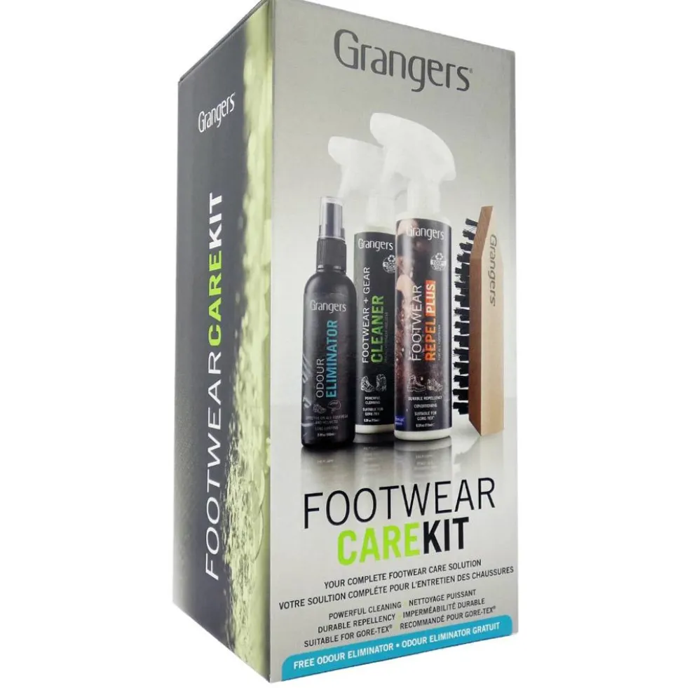 Prodotti manutenzione Grangers Footwear Care Kit