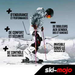 Protezioni Ginocchia Ski Mojo Exosquelette Complet